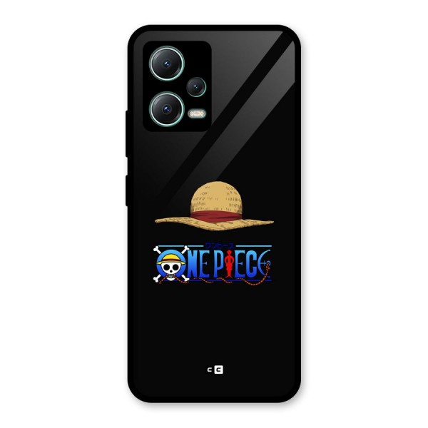 Straw Hat Glass Back Case for Poco X5