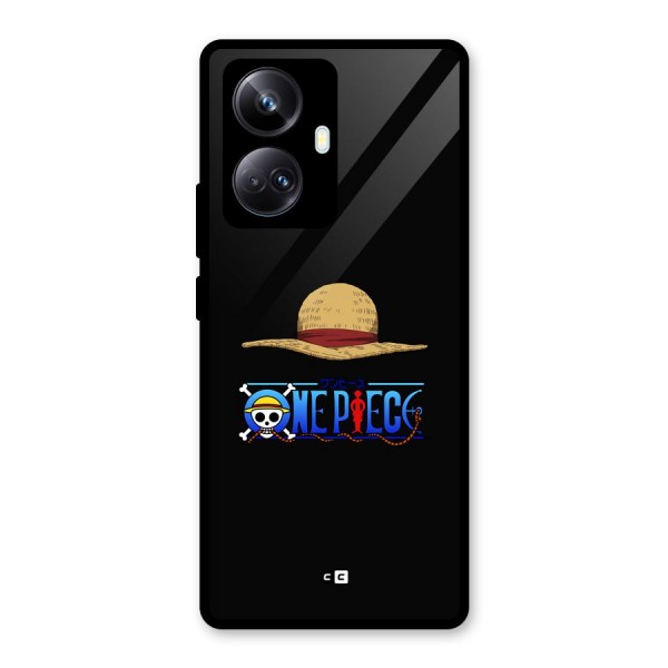 Straw Hat Glass Back Case for Realme 10 Pro Plus