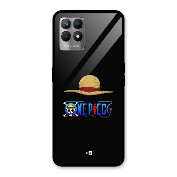 Straw Hat Glass Back Case for Realme 8i