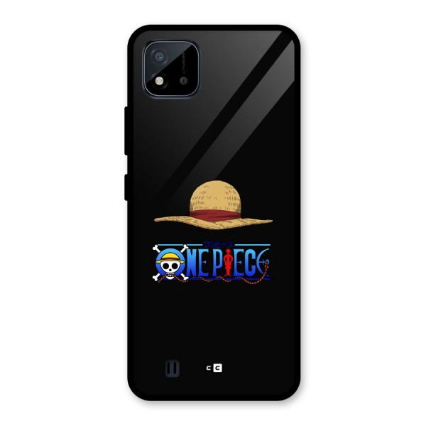 Straw Hat Glass Back Case for Realme C11 2021