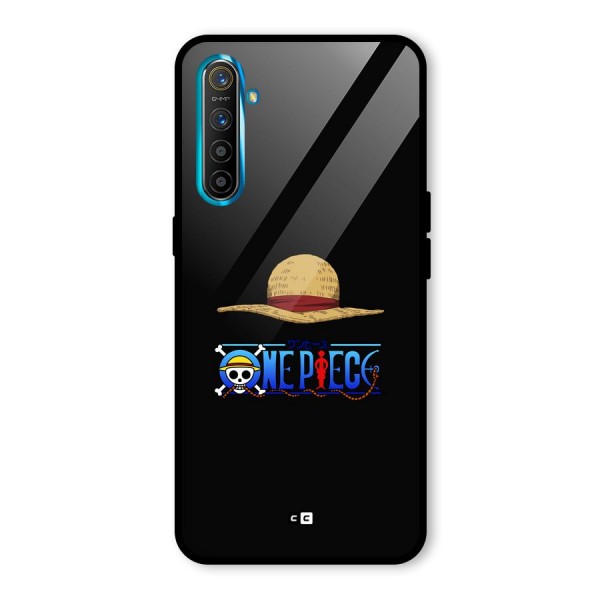 Straw Hat Glass Back Case for Realme XT