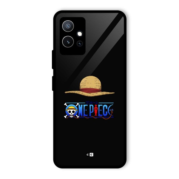 Straw Hat Glass Back Case for Vivo T1 5G