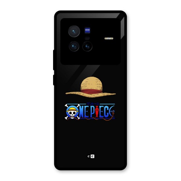 Straw Hat Glass Back Case for Vivo X80