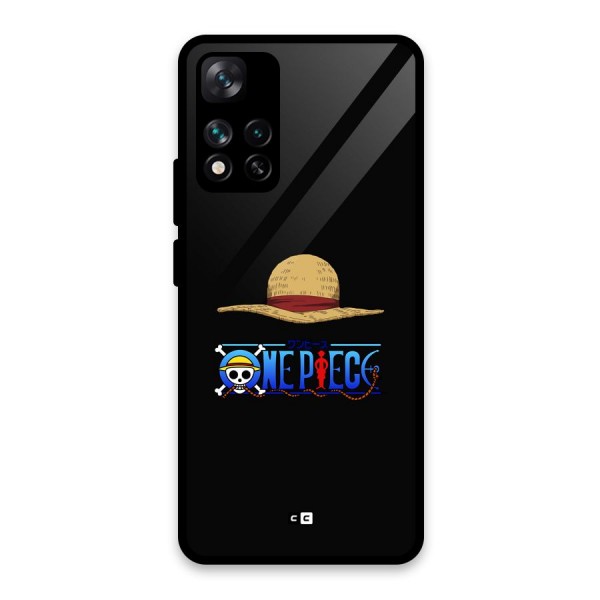 Straw Hat Glass Back Case for Xiaomi 11i 5G