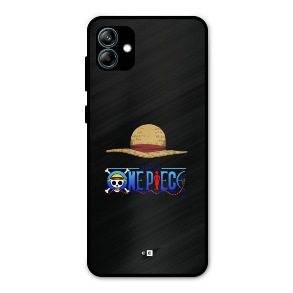 Straw Hat Metal Back Case for Galaxy A04