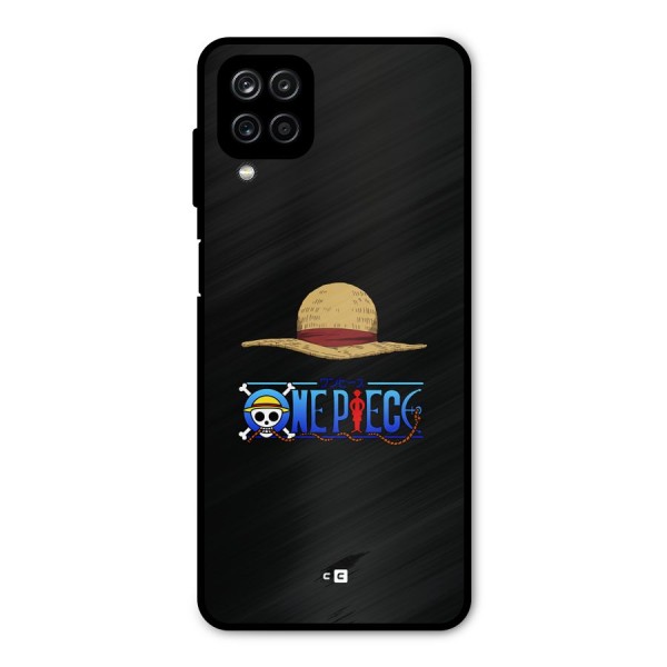 Straw Hat Metal Back Case for Galaxy A12