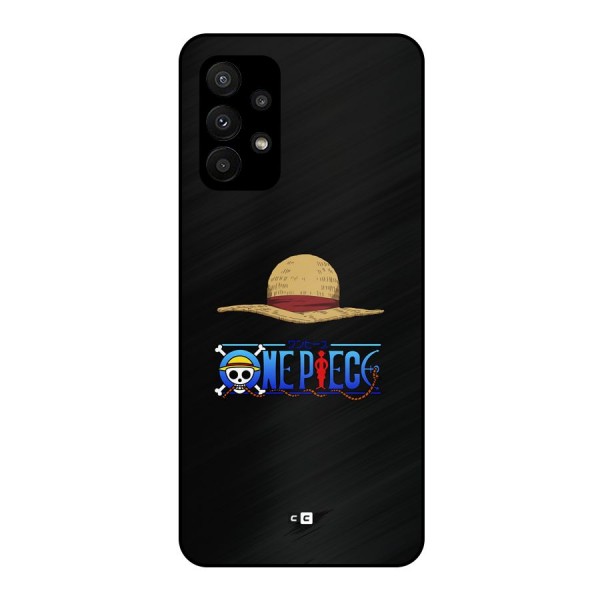 Straw Hat Metal Back Case for Galaxy A23