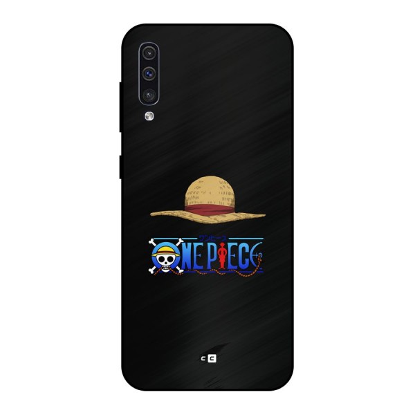 Straw Hat Metal Back Case for Galaxy A50s