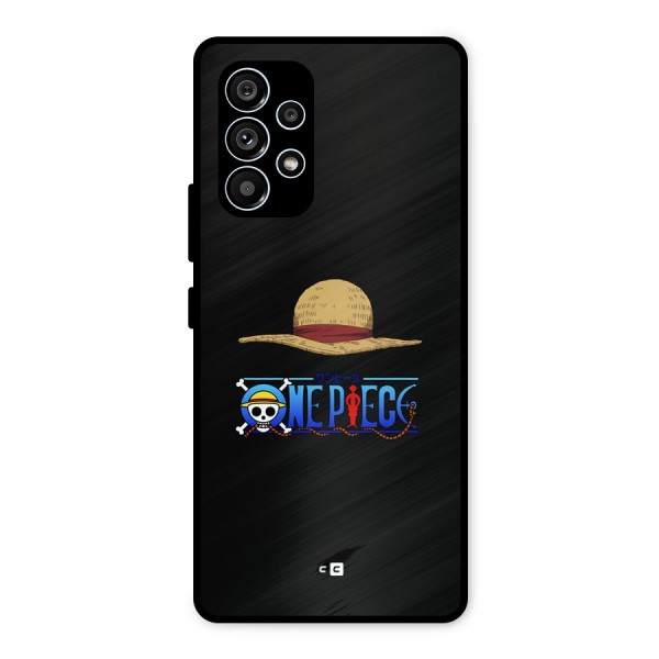 Straw Hat Metal Back Case for Galaxy A53 5G