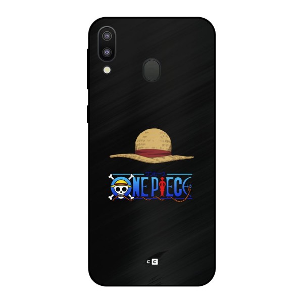 Straw Hat Metal Back Case for Galaxy M20