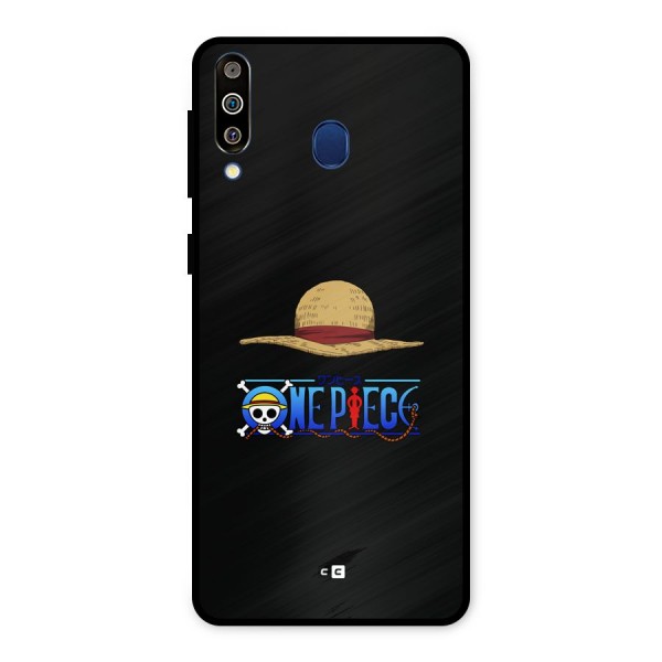 Straw Hat Metal Back Case for Galaxy M30