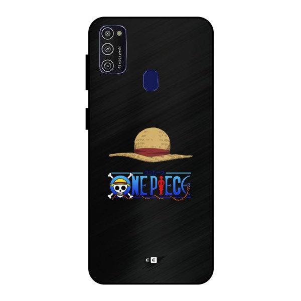 Straw Hat Metal Back Case for Galaxy M30s