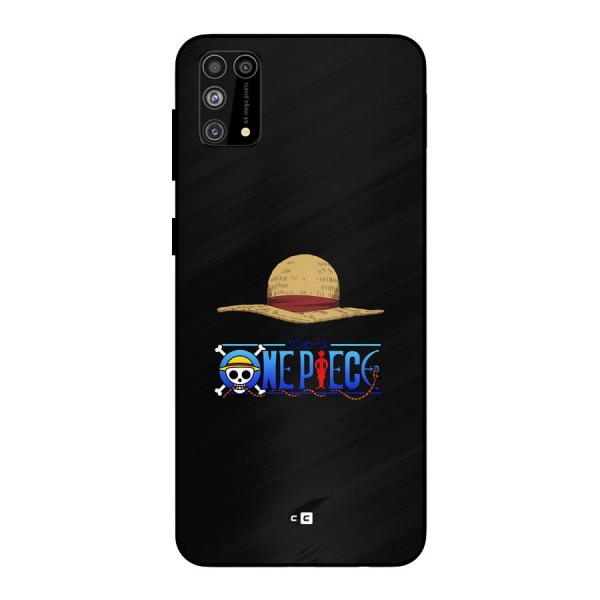 Straw Hat Metal Back Case for Galaxy M31