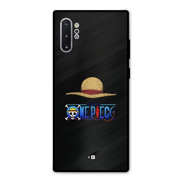 Straw Hat Metal Back Case for Galaxy Note 10 Plus