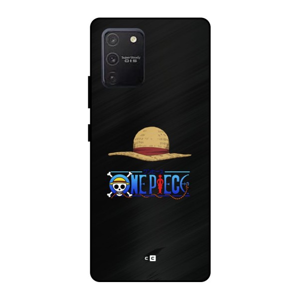 Straw Hat Metal Back Case for Galaxy S10 Lite