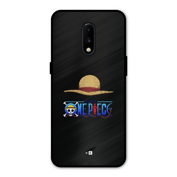 Straw Hat Metal Back Case for OnePlus 7