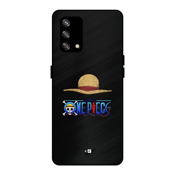 Straw Hat Metal Back Case for Oppo F19s