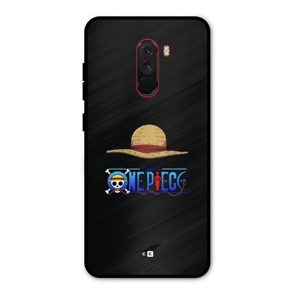 Straw Hat Metal Back Case for Poco F1