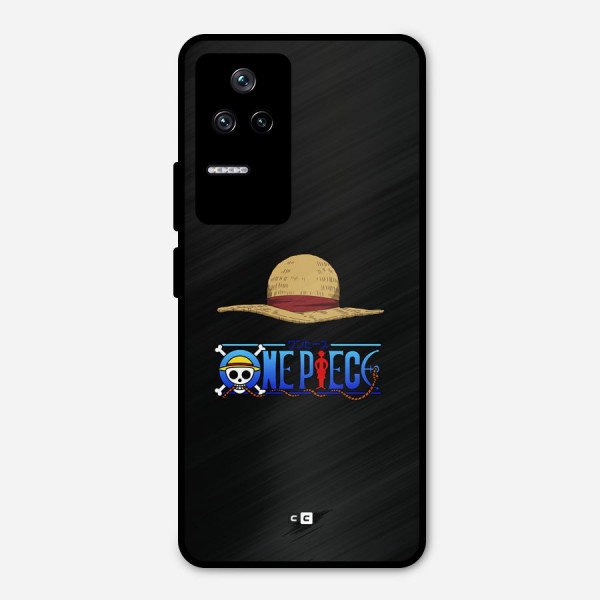 Straw Hat Metal Back Case for Poco F4 5G