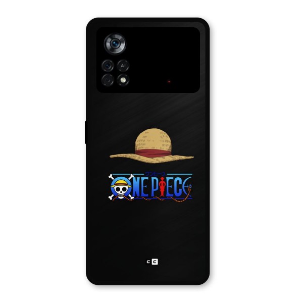 Straw Hat Metal Back Case for Poco X4 Pro 5G