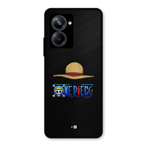 Straw Hat Metal Back Case for Realme 10 Pro