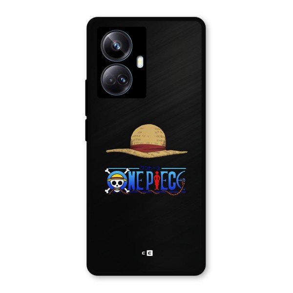 Straw Hat Metal Back Case for Realme 10 Pro Plus