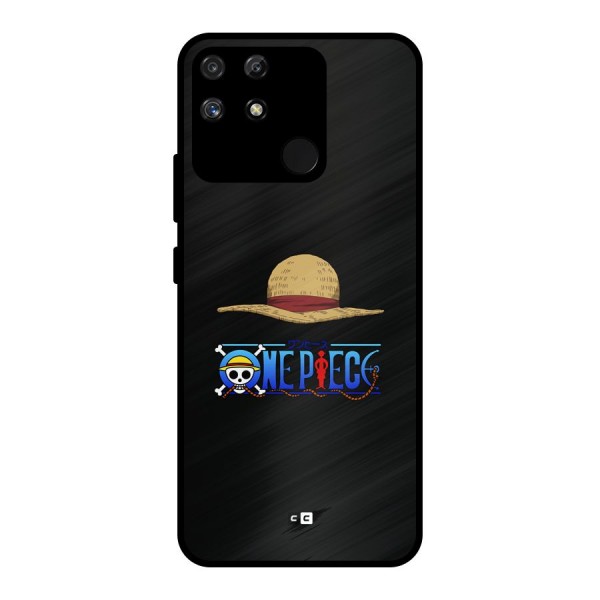 Straw Hat Metal Back Case for Realme Narzo 50A