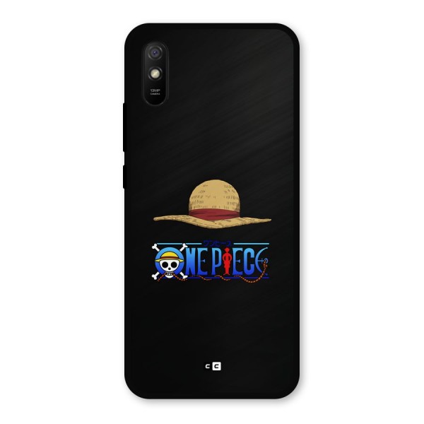 Straw Hat Metal Back Case for Redmi 9a