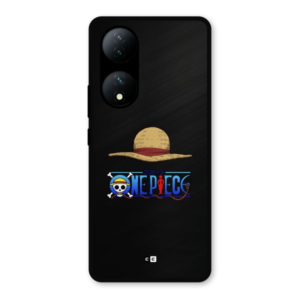 Straw Hat Metal Back Case for Vivo Y100