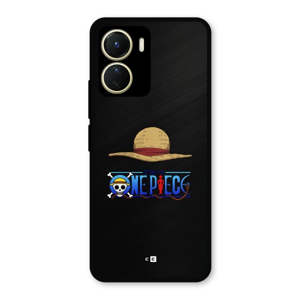 Straw Hat Metal Back Case for Vivo Y16