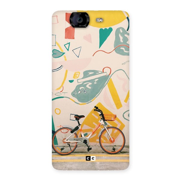 Street Art Bicycle Back Case for Canvas Knight A350