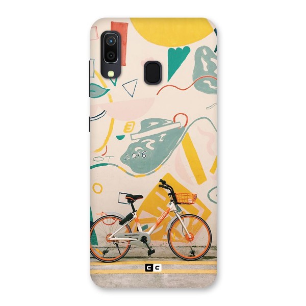 Street Art Bicycle Back Case for Galaxy A20