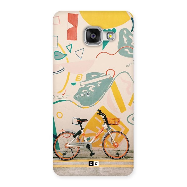 Street Art Bicycle Back Case for Galaxy A3 (2016)