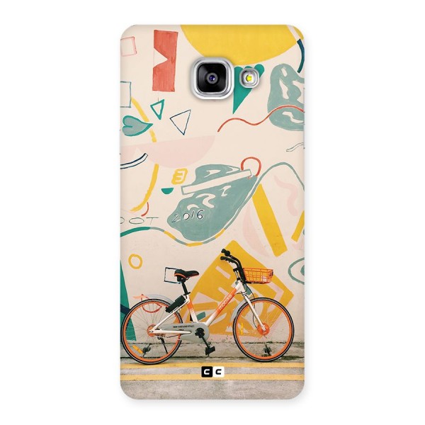 Street Art Bicycle Back Case for Galaxy A5 (2016)