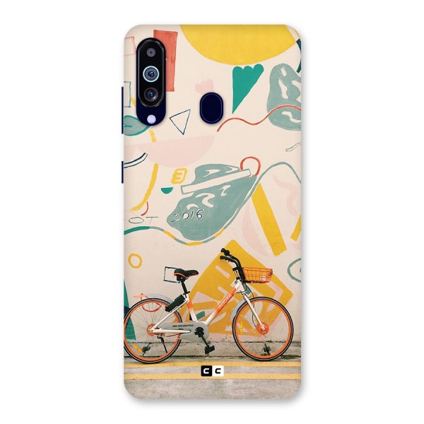 Street Art Bicycle Back Case for Galaxy A60