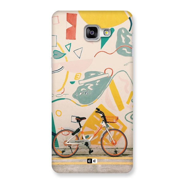 Street Art Bicycle Back Case for Galaxy A9