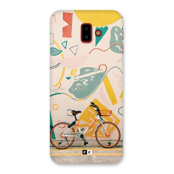 Street Art Bicycle Back Case for Galaxy J6 Plus