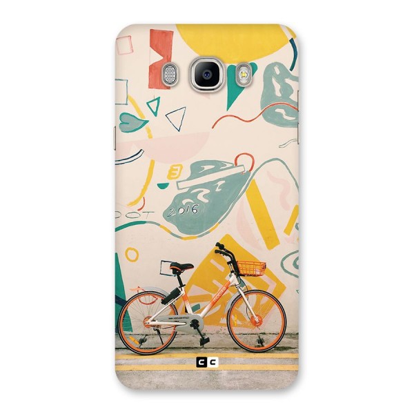 Street Art Bicycle Back Case for Galaxy On8