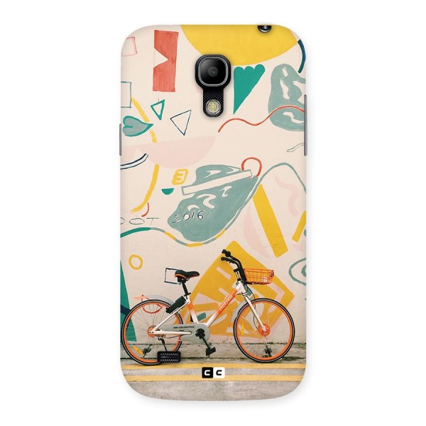 Street Art Bicycle Back Case for Galaxy S4 Mini