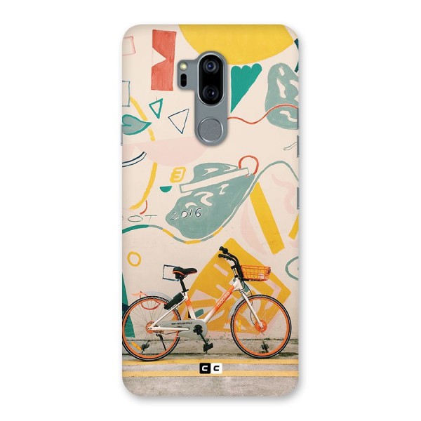 Street Art Bicycle Back Case for LG G7