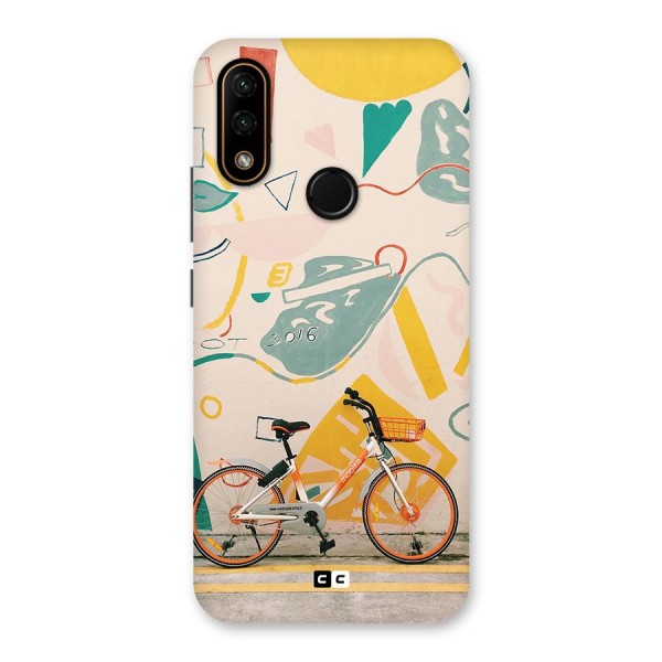 Street Art Bicycle Back Case for Lenovo A6 Note