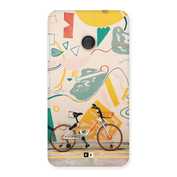 Street Art Bicycle Back Case for Lumia 530