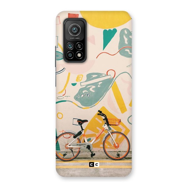 Street Art Bicycle Back Case for Mi 10T Pro 5G