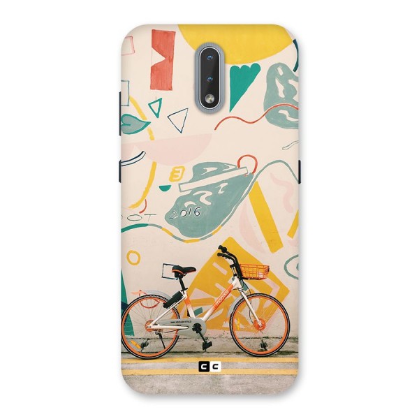 Street Art Bicycle Back Case for Nokia 2.3