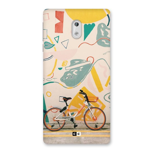 Street Art Bicycle Back Case for Nokia 3