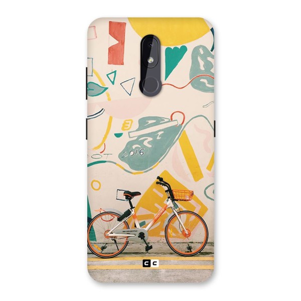 Street Art Bicycle Back Case for Nokia 3.2