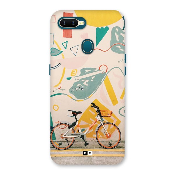 Street Art Bicycle Back Case for Oppo A11k