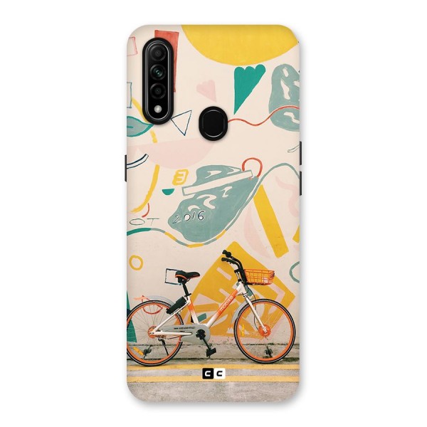 Street Art Bicycle Back Case for Oppo A31