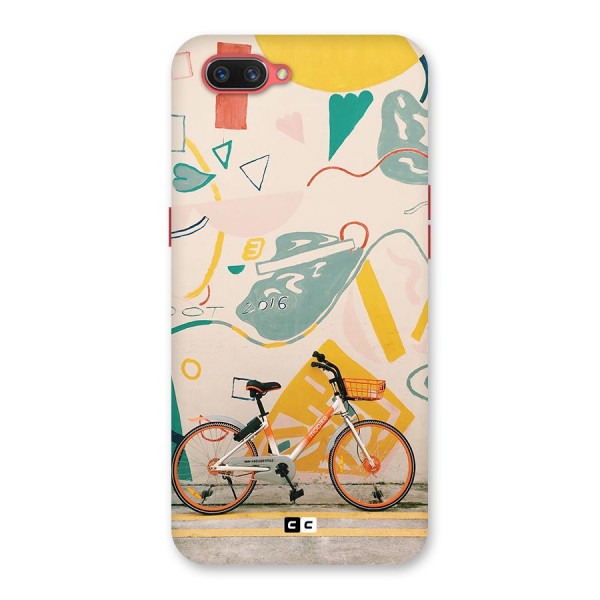 Street Art Bicycle Back Case for Oppo A3s