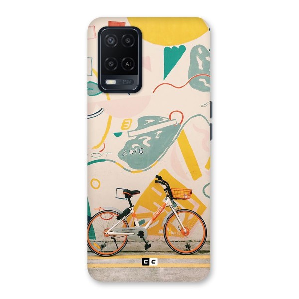 Street Art Bicycle Back Case for Oppo A54